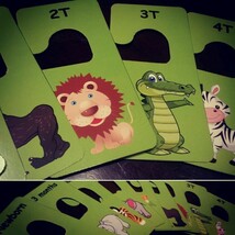 Baby clothes closet dividers. Neutral. Size newborn - 4T - $13.67 CAD