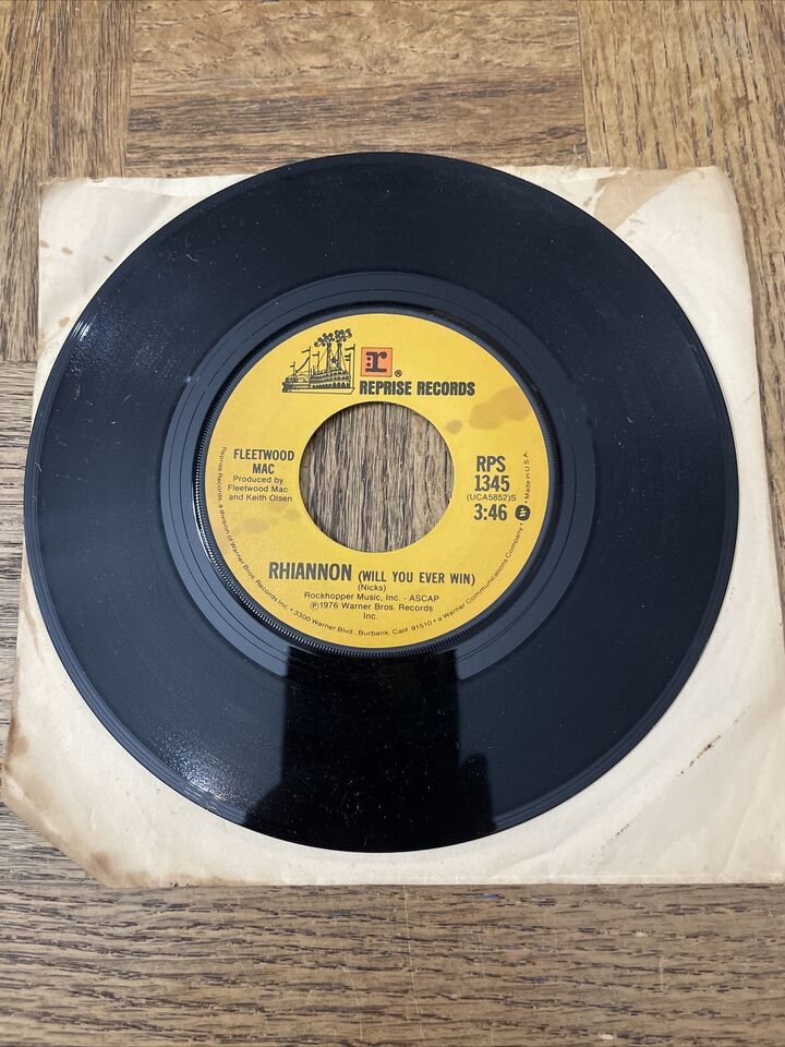 Fleetwood Mac Rhiannon 45 Record - $10.00