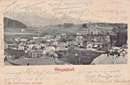 Siegsdorf Bavarian GERMANY~TOTALANSICHT~1902 Pstmk Photo Postcard - £7.38 GBP