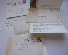 Vintage 3 Letters To Newlyweds Sending Best Wishes 1962 - $1.99