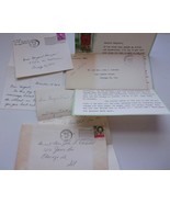 Vintage 3 Letters To Newlyweds Sending Best Wishes 1962 - $37.13 MXN