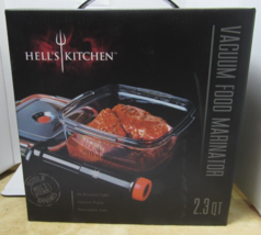 Hell&#39;s Kitchen Vacuum food Marinator New in Box Sealed - £23.80 GBP