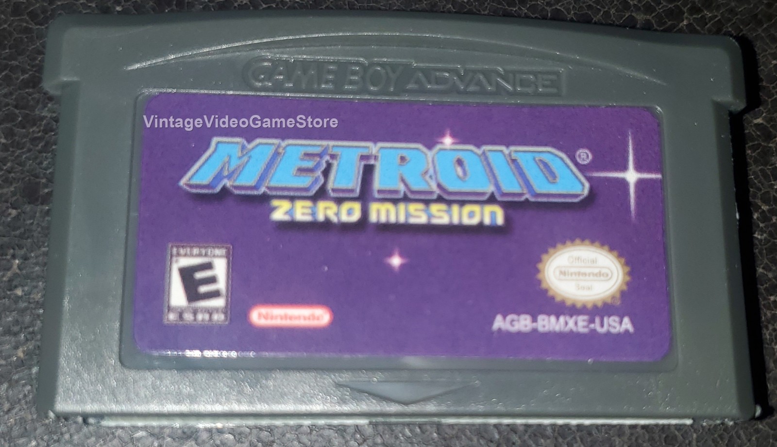 Metroid Zero Mission GBA Video Game Cartridge Nintendo Gameboy Advance