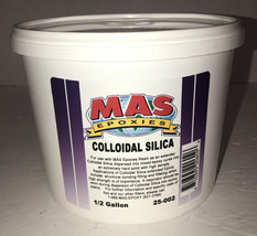MAS Epoxies COLLOIDAL SILICA #25-002-1ea Half Gallon-Brand New-SHIPS N 2... - £54.21 GBP