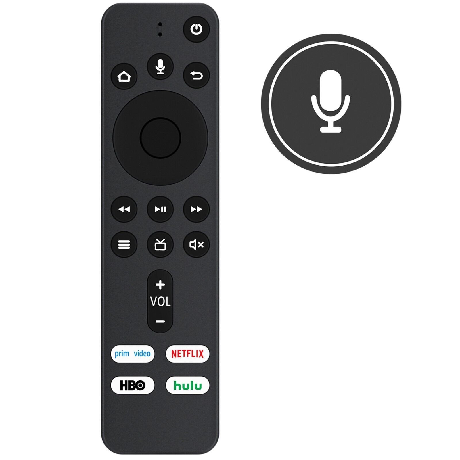 Ns-Rcfna-19 Voice Replace Remote Control For Insignia Fire Tv Ns-50Df710Na19 - $35.18