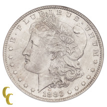 1883-O Morgan Silver Dollar $1 Graded by NGC MS64 - £126.61 GBP