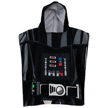 Star Wars Darth Vader Hooded Youth Costume Towel Black - £20.31 GBP