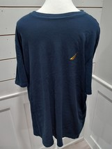 Nautica T-Shirt Adult Men Size Large Blue - £8.63 GBP