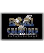 Winnipeg Blue Bombers Football Champions 2021 Flag 90x150cm 3x5ft Best B... - €12,72 EUR