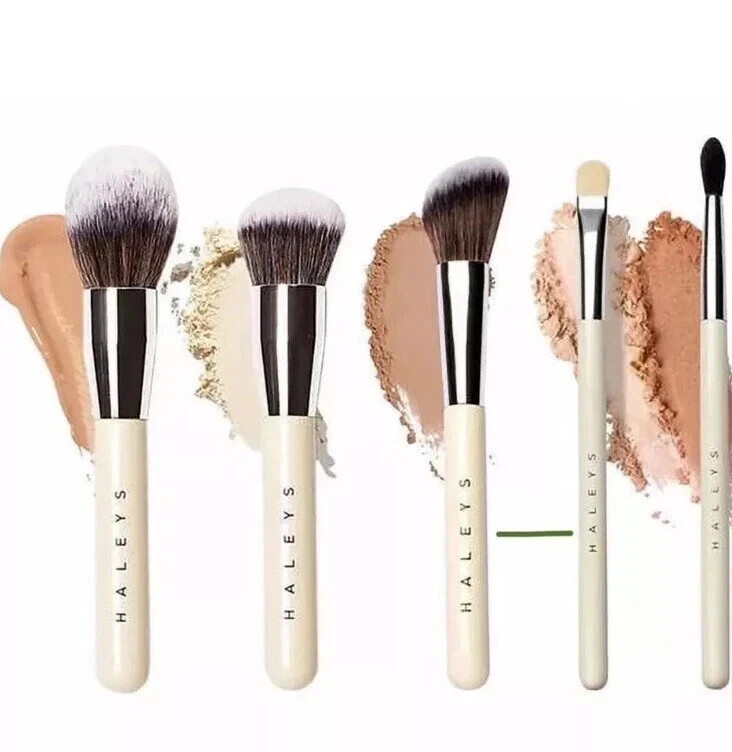 Haleys Meet Our Tools Brilliant Brush Collection Set of 5 Makeup Brushes - $13.37