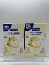 (2) SoftSoap Foaming Lemon Fizz 3 Refill Tablets Makes 24oz Gift Set - $111.01 MXN