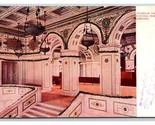 Publici Biblioteca Interno Vista Chicago Illinois Il Unp Udb Postcard W ... - £3.17 GBP