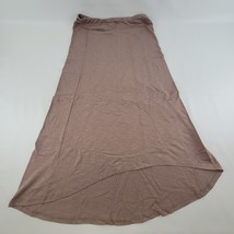 LOGO Lounge by Lori Goldstein A275800 Women Sz S Cocoa Brown Maxi Skirt ... - $26.99