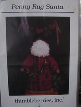 Pattern &quot;Penny Rug Santa&quot;by Thimbleberries - $6.99