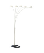 Ore International 5 Arms Arch Floor Lamp - White - $241.32