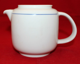 Richard Ginori Porcelain Blue White Coffee Tea Pot No Lid Replacement Italy 223 - £58.88 GBP