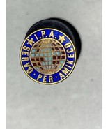 Servo Per Amikeco I.P.A. Hat Lapel Pin International Police Association - €11,94 EUR