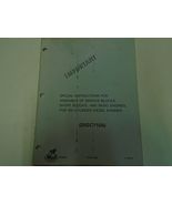 1985 Mack Trucks Engine 25GC110A Special Instructions Manual Factory OEM... - $320.28 MXN