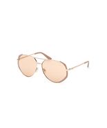 GUESS GU00219 Sunglasses Sun Glasses 58E Beige Authentic New 59 Unisex - $85.54
