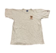 Vintage 1980&#39;s Champion Boston College Single Stich Gray T-Shirt Men&#39;s XL - $460.52 MXN