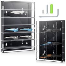 Knife Display Case Cabinet Acrylic Pocket Knives Holder Wall Mount UV Sh... - $46.86