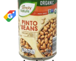 Organic Pinto Beans by Simply Nature, Case Of 12, fast Shipping  - $26.00