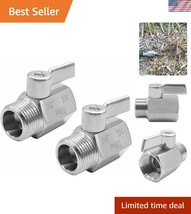 Heavy Duty Stainless Steel 3/4&quot; GHT Shut Off Valve - 2 Pack for Garden H... - $54.00
