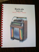 Rock-ola 1438 Jukebox Service &amp; Parts Manual - £28.79 GBP