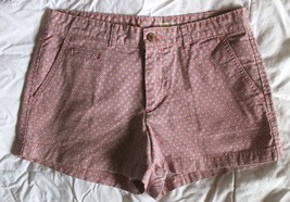 Women&#39;s Gap Pink Tile Print Shorts ~2~ 130139 - $8.59