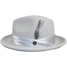 Bruno Capelo Hat Australian Wool Crushable Fedora Giovani UN133 Silver Gray image 12