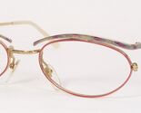 Vintage Trias 4010 AR04 Pink /Gold /Turquoise UNIQUE RARE EYEGLASSES 53-... - $77.69