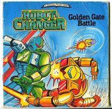 Robot Changer Golden Gate Battle Vintage 1985 Transformer KO Picture Book - £11.72 GBP