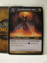 (TC-1523) 2010 World of Warcraft Trading Card #49/220: Frost Resistance Aura - £0.78 GBP