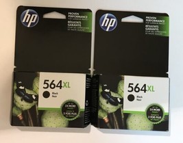 HP 564 XL Office jet Black Print Cartridge  Exp Date April 2016 Lot 2  - £19.05 GBP