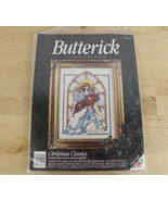 Butterick 1935 Angel Counted Cross Stitch Kit Christmas Classics 9&quot;x12&quot; ... - $27.06 CAD