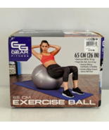 Go Time Gear Exercise Ball 65 Cm For Strengthen Core Muscle up to 400lbs... - €12,32 EUR
