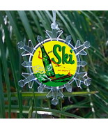 Ski Cola Soda Pop Drink Snowflake Blinking Light Holiday Christmas Tree ... - £12.77 GBP