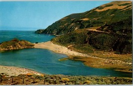 Little Sur River &amp; Lagoon Hwy State 1 Monterey California Postcard - £18.74 GBP