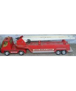 Vintage Nylint Fire Dept. Big Fire Truck Aerial Hook -N-Ladder - £67.24 GBP