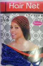 LZ Hair Net Premium Quality Collection Handmade LZ3109 Royal Blue Color May Vary - £4.34 GBP