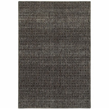 7 X 10 Gray Geometric Power Loom Area Rug - €521,96 EUR
