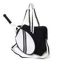 Tennis Tote Bag, Tennis Racket Shoulder Bag For Racquet With A Head Size Between - £71.92 GBP
