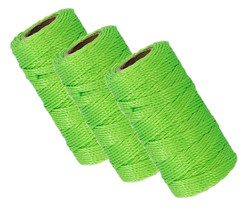 3 X Green 70M Builders Building Brick Laying Measuring Masonry Rope Line... - $14.21 CAD