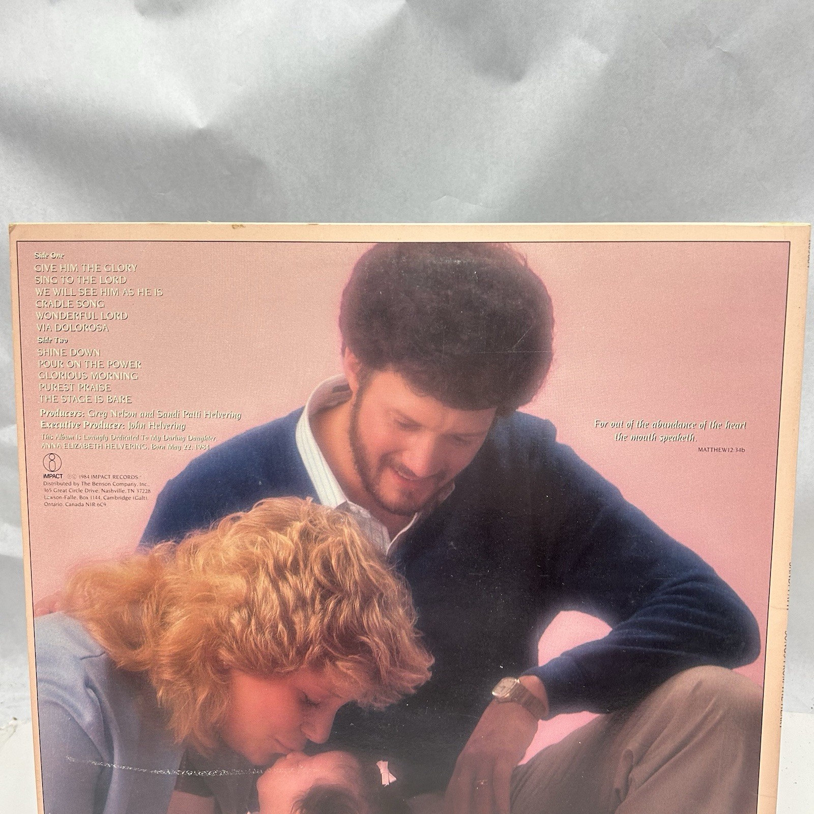 SANDI PATTI SONGS FROM THE HEART vinyl record Item image 2