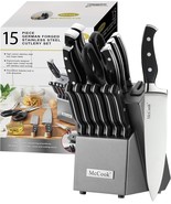 Mccook® Knife Sets,German Stainless Steel Kitchen Knife Block Set, In Sh... - $90.99