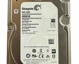 Seagate NAS HDD 6TB 7200 RPM 512e SATA 6Gb/s 3.5 ST6000VN0021 - $49.49