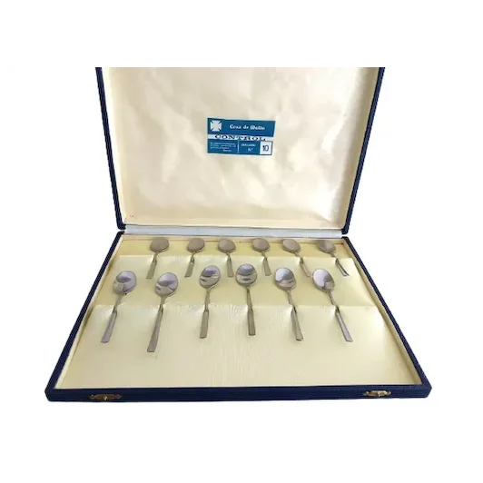 Set 12 spoons for coffee or dessert of the Order of Malta Knights of Sai... - $99.00