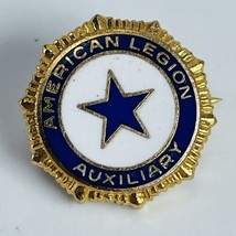 American Legion Auxiliary Lapel Hat VTG Pin USA Military Patriotic Women Badge - £7.66 GBP