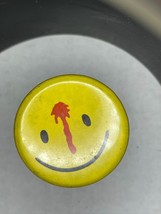 Smiley Face gun shot Hat Lapel Pin Vintage - $7.92