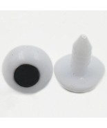 Fujiyuan 100 Sets Toy Rubber Eyes White with black for Bear Doll Animal ... - $89.60 MXN